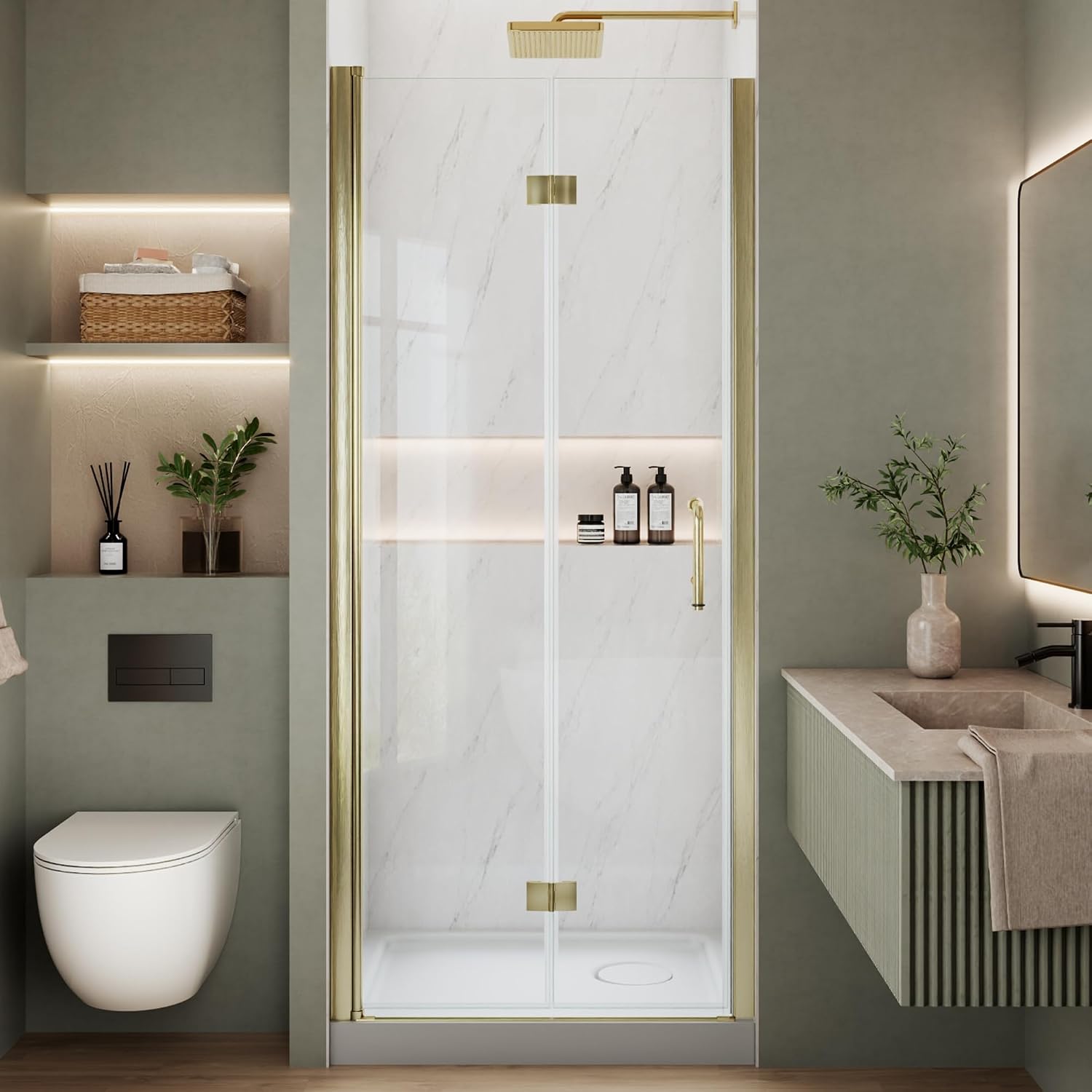 Bi-Fold shower door